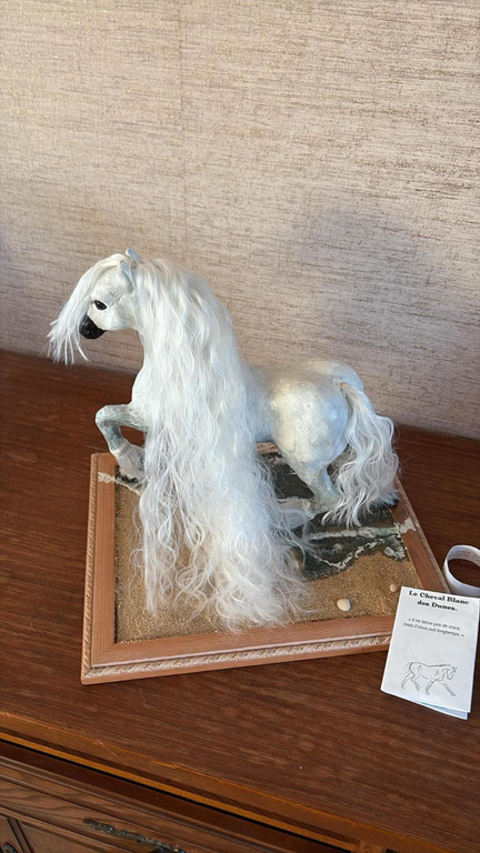 Le Cheval Blanc découvert et installé chez la personne qui l’a trouvé